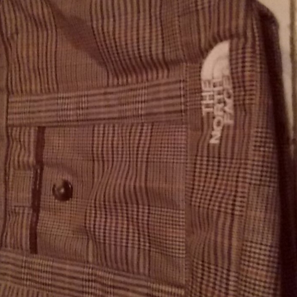 North Face Plaid Brown handled bag - Picture 2 of 2